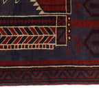 Afghan Prayer Mat Artisan Piece 4.6x2.9 ft