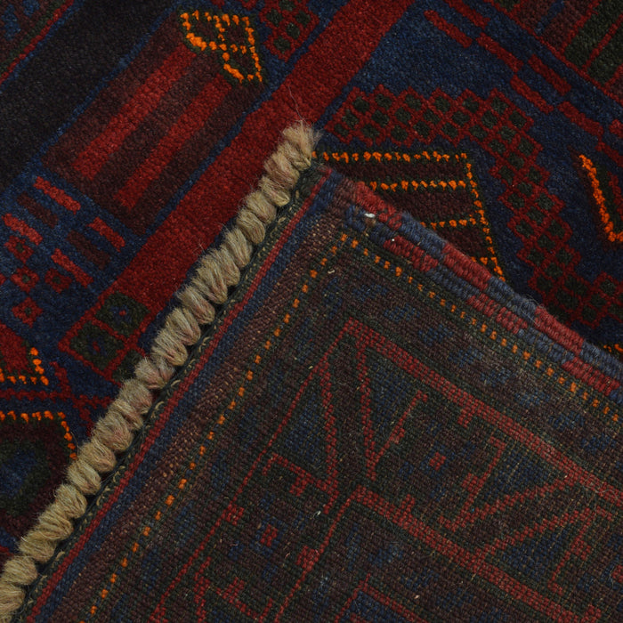 Afghan Traditional Prayer Rug Weave 4.8x3 ft