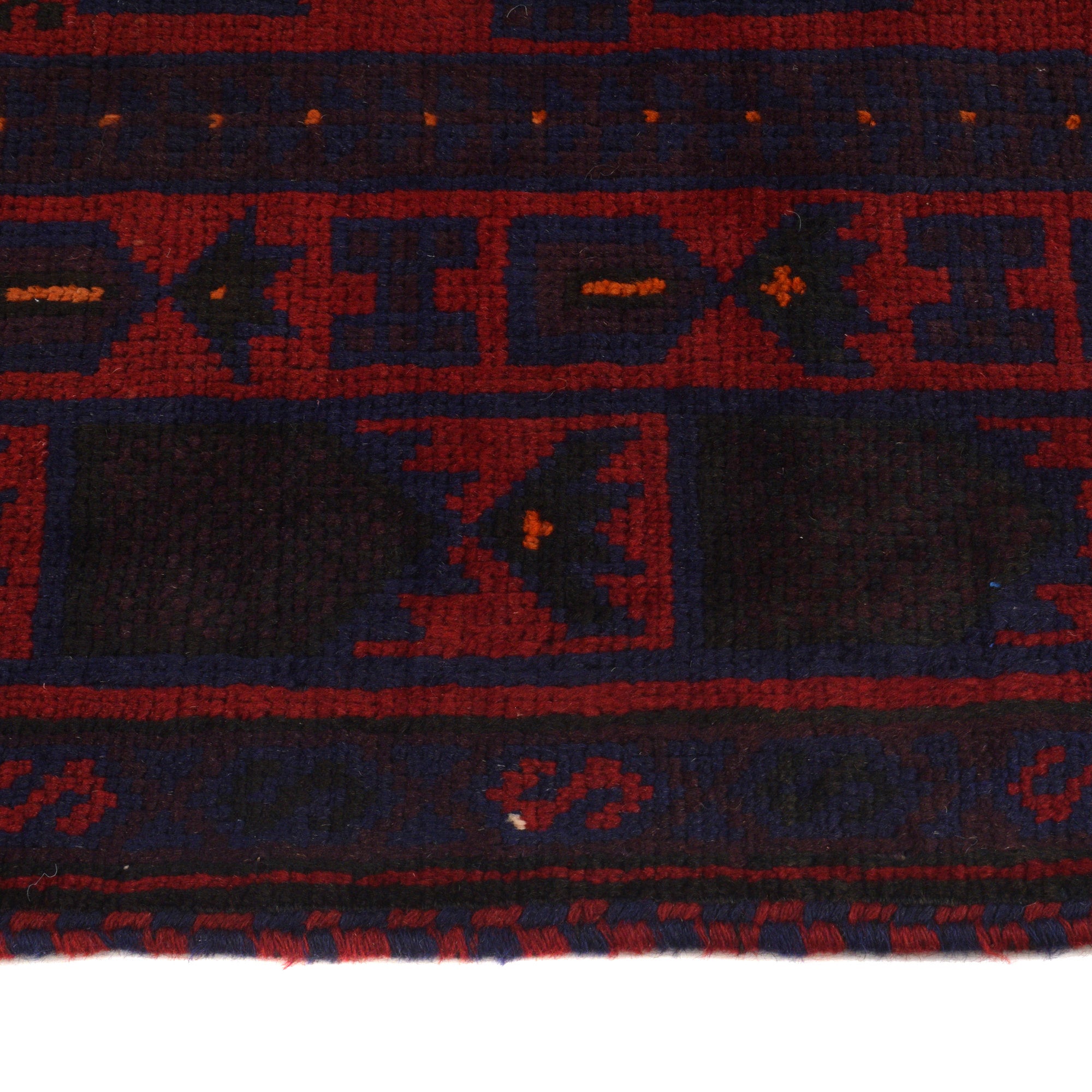 Prayer Mat Afghan Nomadic Design 4.6x2.8 ft