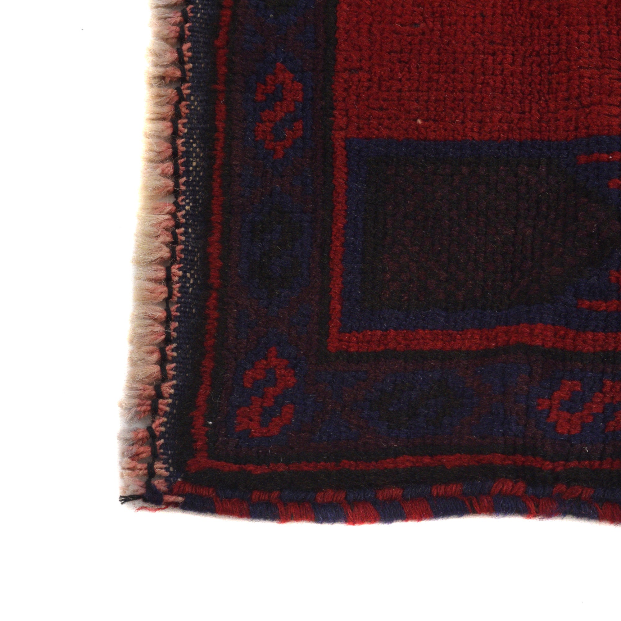 Prayer Mat Afghan Nomadic Design 4.6x2.8 ft