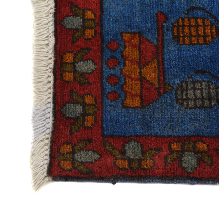 Vintage Tribal Weapons War Carpet 3.8x2.7 ft