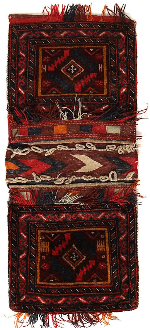 Hand Knotted Saddle Bag, Pashtun, Hand-Knotted,