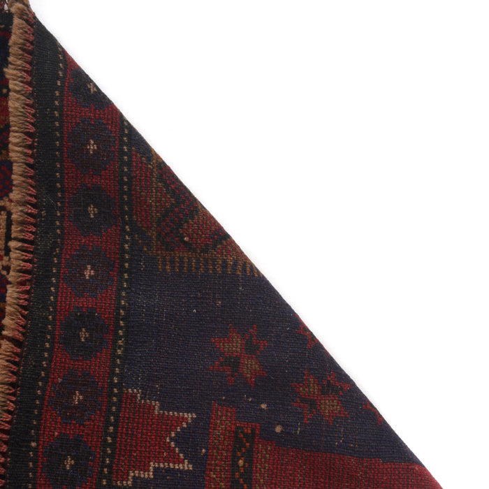 Afghan Handcrafted Wool Prayer Rug 4.5x3 ft