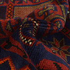Tribal Afghan Prayer Mat Handmade 4.8x3.2 ft