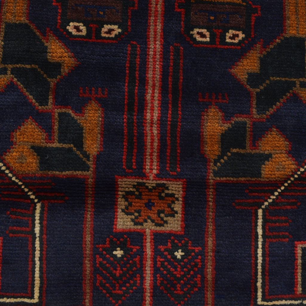 Afghan Prayer Rug Soft Weaving 5.1x3.1 ft