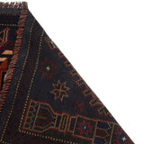 Afghan Prayer Rug Soft Weaving 5.1x3.1 ft