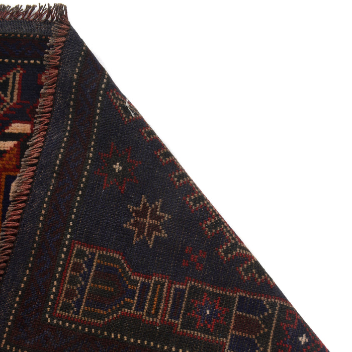 Afghan Prayer Rug Soft Weaving 5.1x3.1 ft