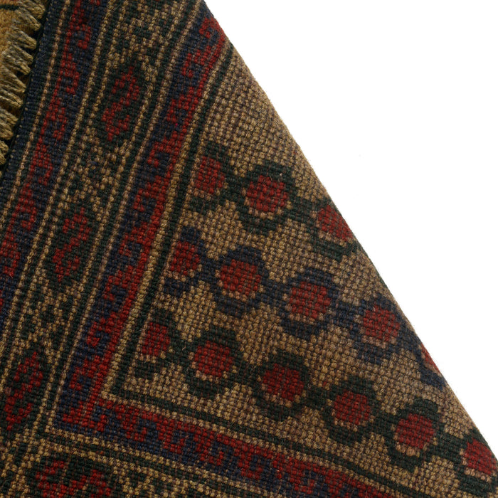 Artisan Afghan Prayer Mat Handmade 4.3x2.8 ft