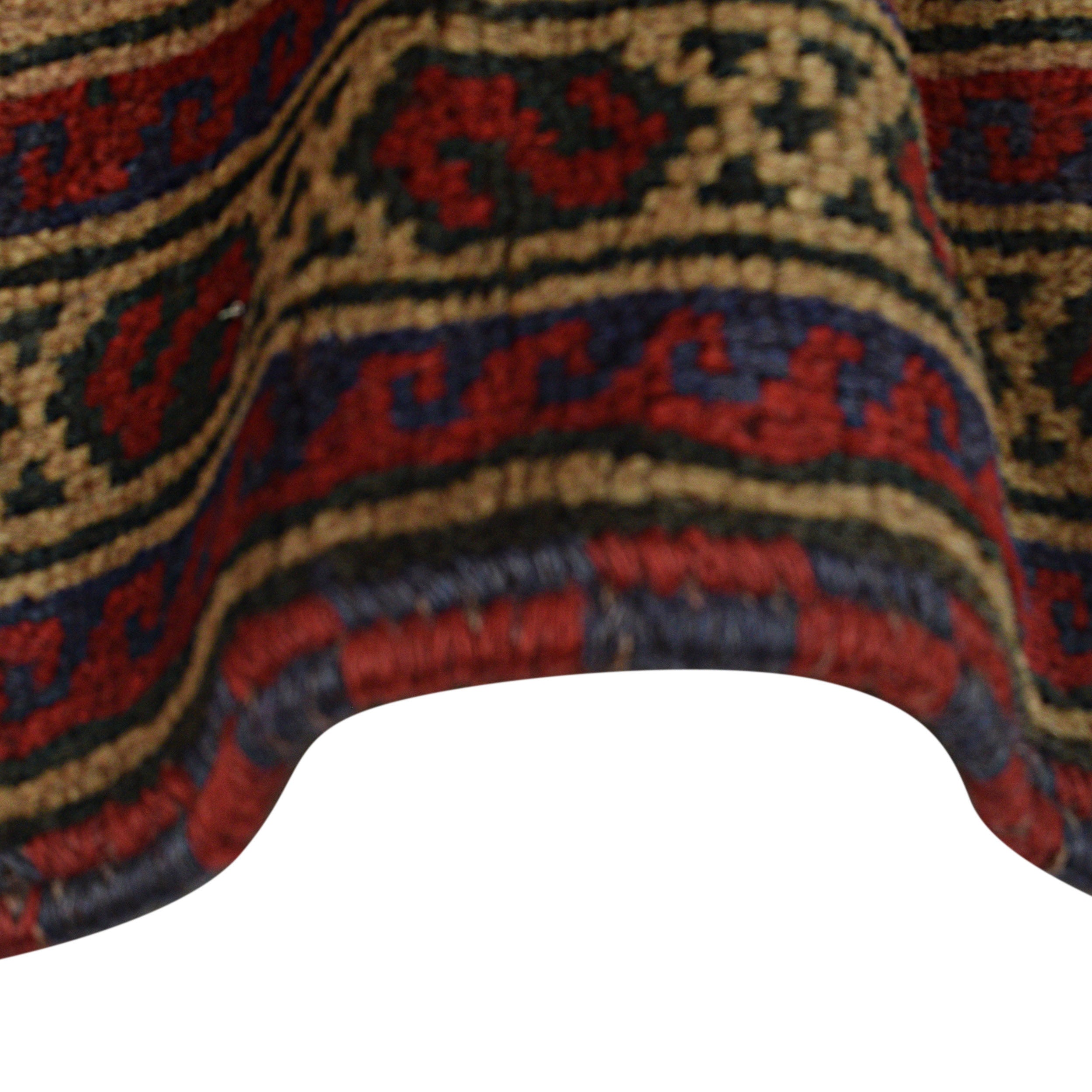 Artisan Afghan Prayer Mat Handmade 4.3x2.8 ft