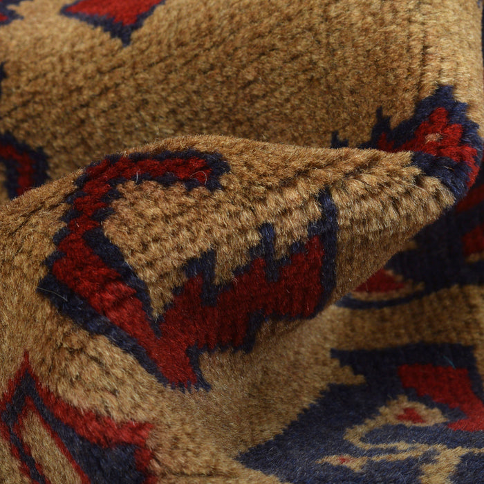 Artisan Afghan Prayer Mat Handmade 4.3x2.8 ft