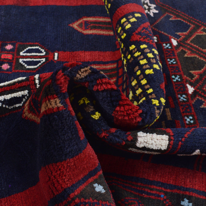 Soft Afghan Prayer Mat Weave 4.8x3 ft