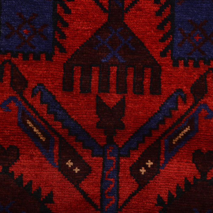 Prayer Rug Afghan Heritage Design 4.2x2.7 ft