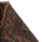 Prayer Mat Afghan Crafted Piece 4.2x2.9 ft