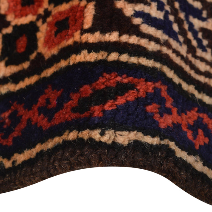 Prayer Mat Afghan Crafted Piece 4.2x2.9 ft