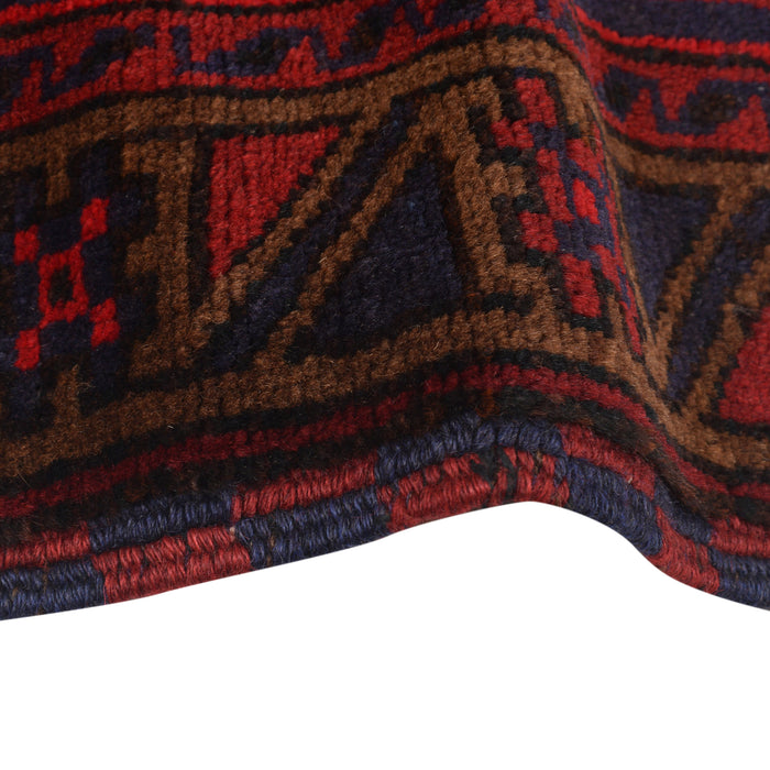 Afghan Prayer Mat Handwoven Style 4.7x3.1 ft