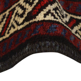 Prayer Rug Afghan Weaving Style 3.7x2.3 ft