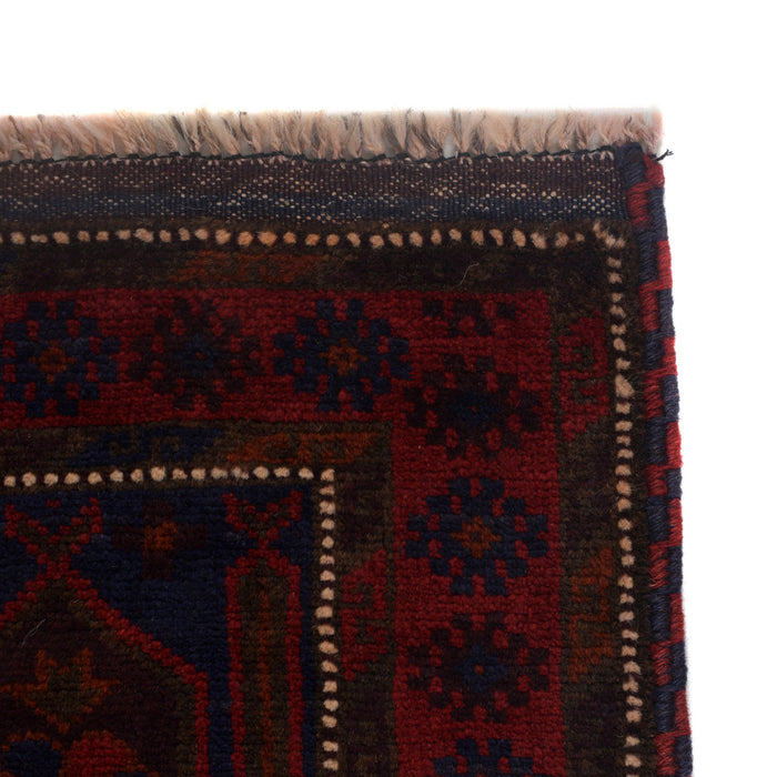 Handwoven Nomadic Afghan Prayer Mat 4.6x3 ft