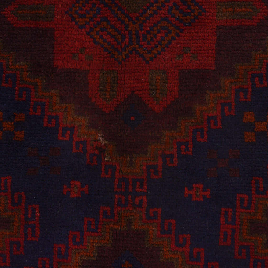 Handwoven Nomadic Afghan Prayer Mat 4.6x3 ft