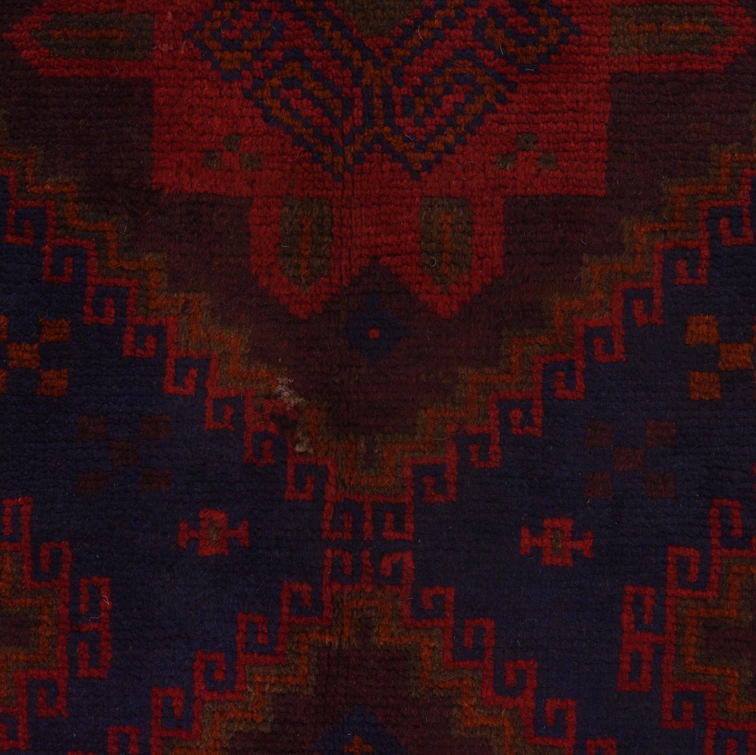 Handwoven Nomadic Afghan Prayer Mat 4.6x3 ft