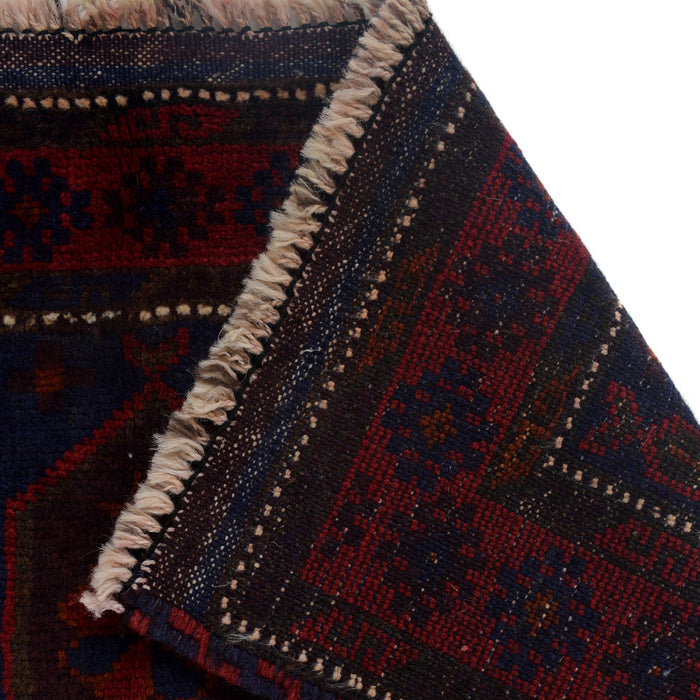 Handwoven Nomadic Afghan Prayer Mat 4.6x3 ft