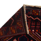 Afghan Woolen Islamic Prayer Rug 4.4x2.7 ft
