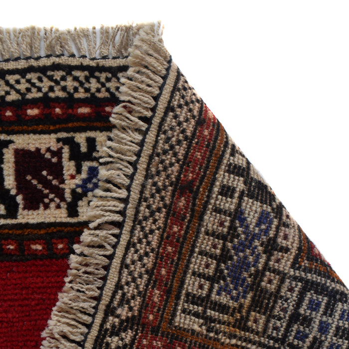 Prayer Mat Fine Afghan Weave 4.5x2.9 ft