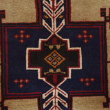 Premium Afghan Islamic Prayer Rug 4.8x3 ft