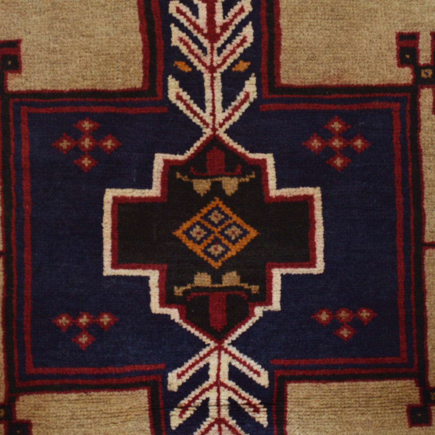 Premium Afghan Islamic Prayer Rug 4.8x3 ft
