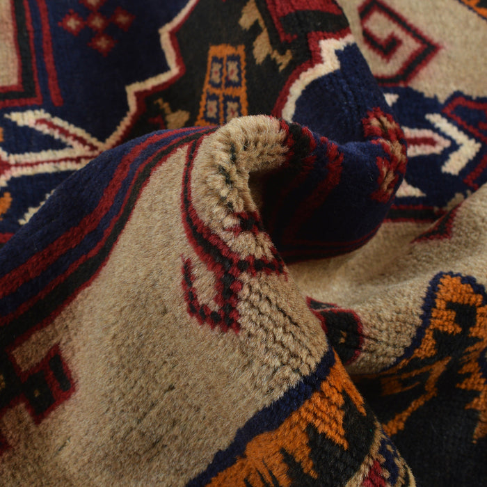 Premium Afghan Islamic Prayer Rug 4.8x3 ft