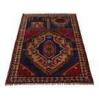 Afghan Rug Prayer Mat Design 4.7x3.2 ft
