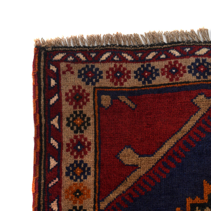Afghan Rug Prayer Mat Design 4.7x3.2 ft