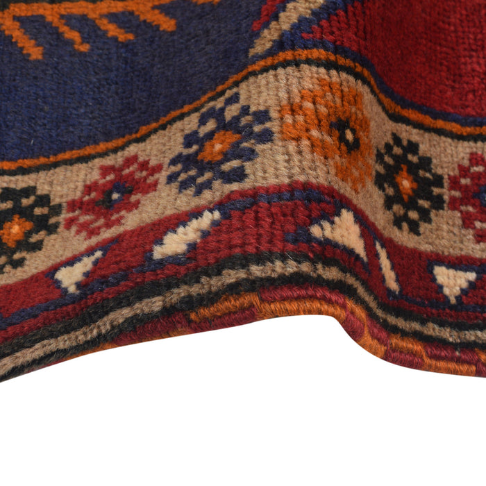 Afghan Rug Prayer Mat Design 4.7x3.2 ft