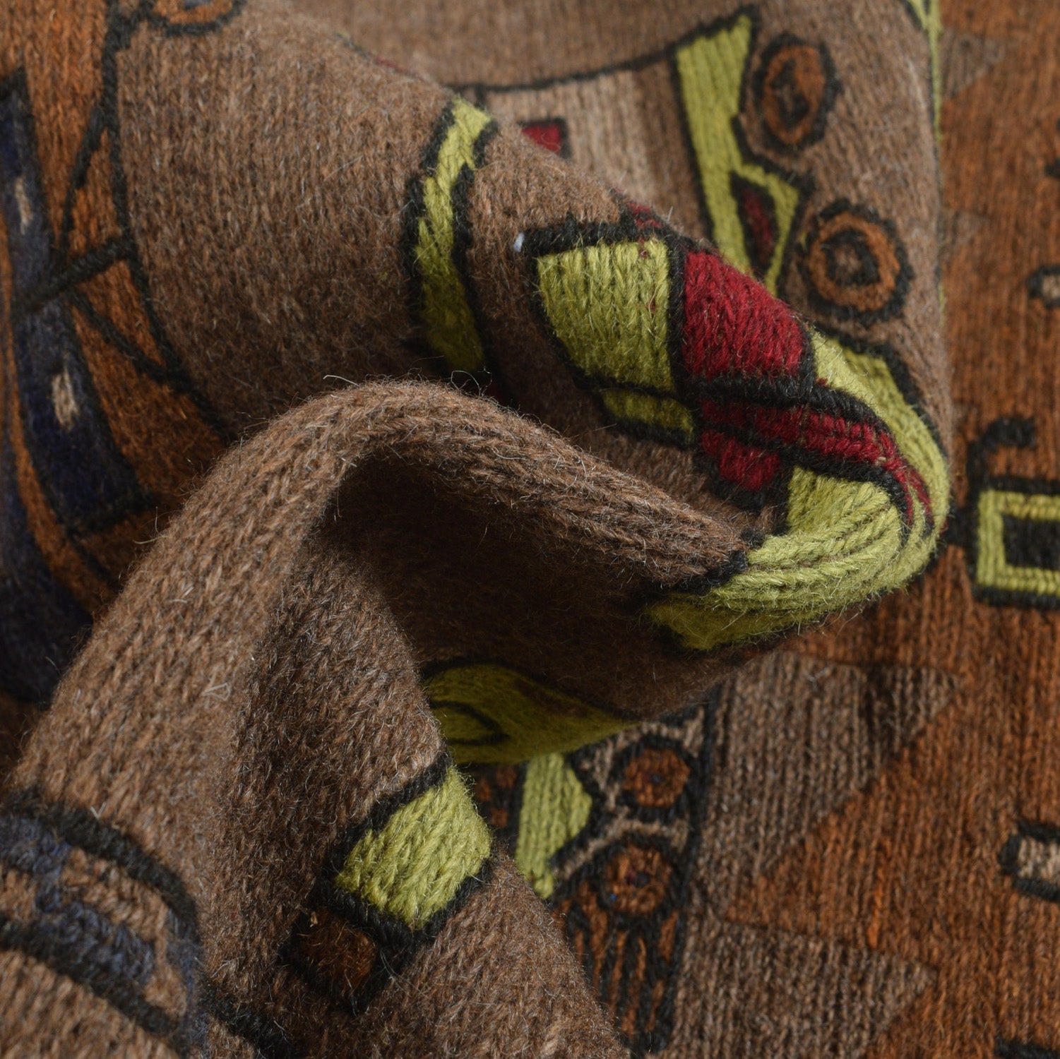 Traditional Afghan Helicopter Heritage Rug 4.6x2.7 ft