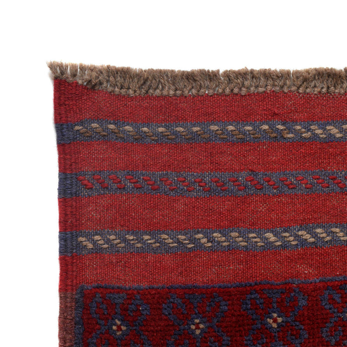 Hand Knotted Traditional Crafts Afghan Runner Rug Wool Area For Home Décor
