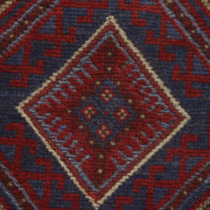 Hand Knotted Traditional Crafts Afghan Runner Rug Wool Area For Home Décor