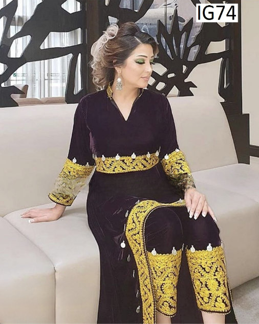 Afghan Women Embroidered Dress