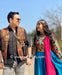 afghan fashion embroidery dress in multicolor