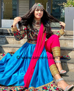 very beautiful saneens handmade embroidery clothes