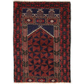 Prayer Mat Afghan Craft Detail 4.2x2.8 ft