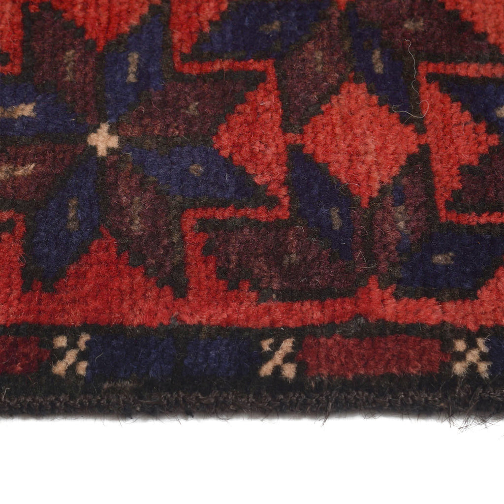 Prayer Mat Afghan Craft Detail 4.2x2.8 ft