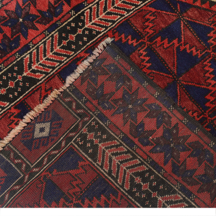 Prayer Mat Afghan Craft Detail 4.2x2.8 ft