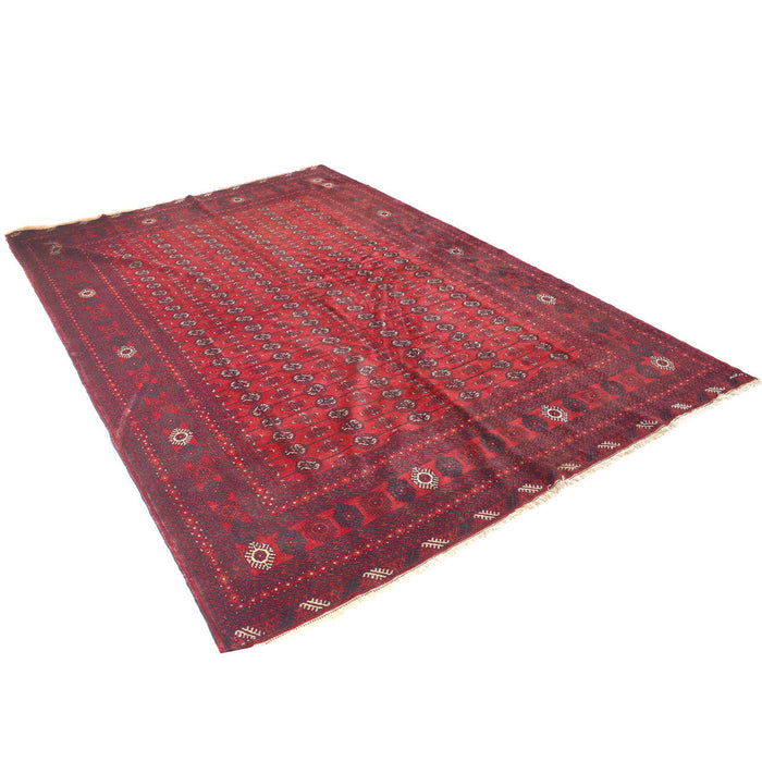 traditional Afghan rug, luxury wool rug, 