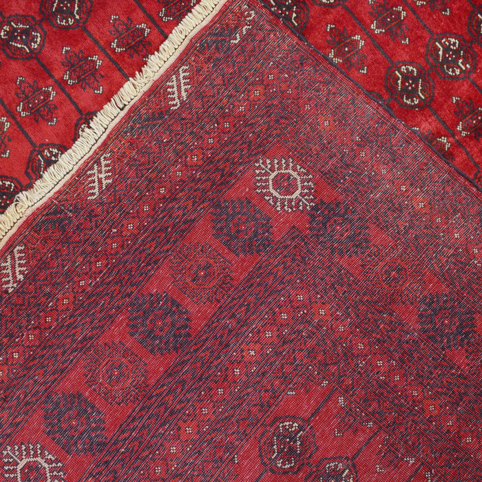 heritage Bokhara rug, artisan-made rug, Afghan