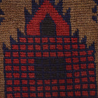 Afghan Prayer Mat Heritage Craft 4.7x2.9 ft