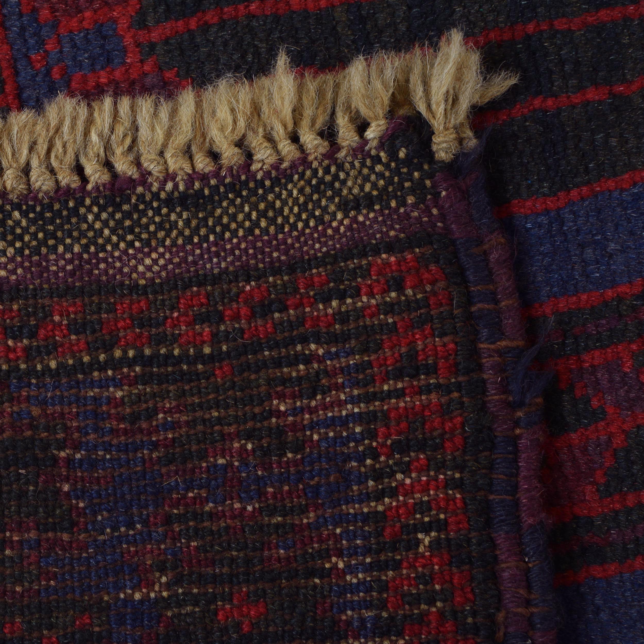 Afghan Tribal Islamic Prayer Mat 4.5x3 ft