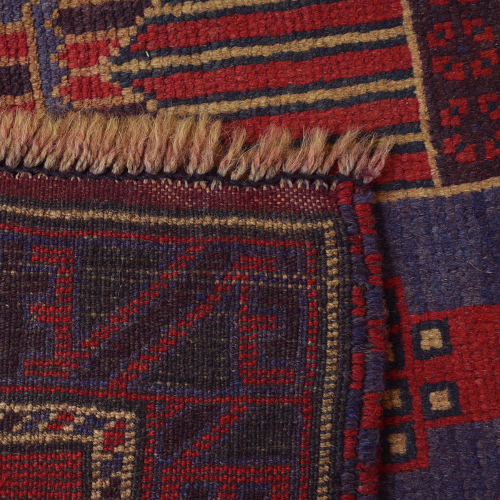 Handcrafted Afghan Rug Prayer Piece 4.7x2.9 ft