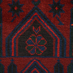 Prayer Rug Afghan Rural Craft 5.1x3 ft