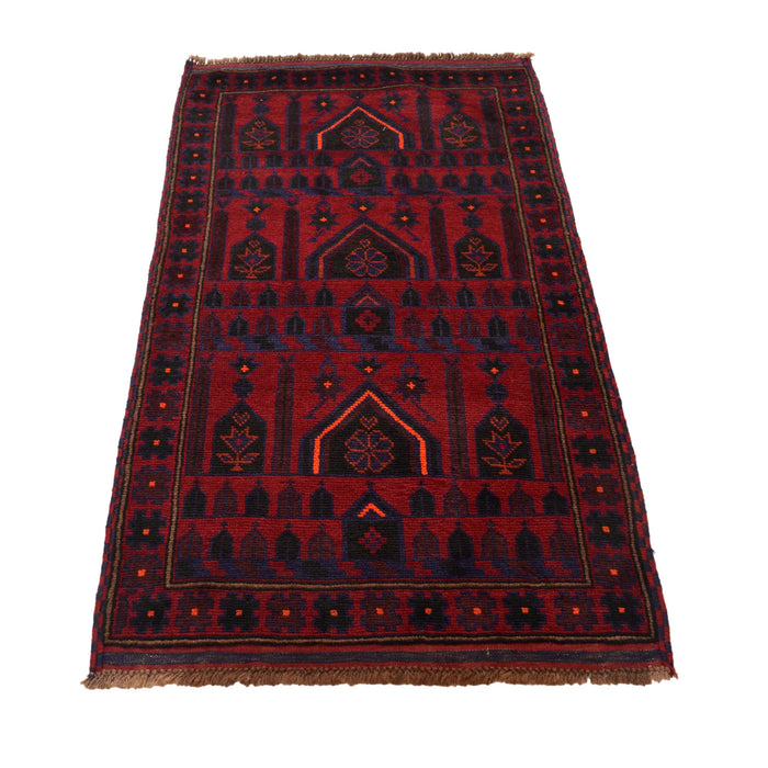 Soft Woven Prayer Mat Afghan 4.7x2.8 ft