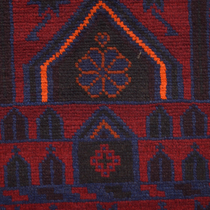 Soft Woven Prayer Mat Afghan 4.7x2.8 ft