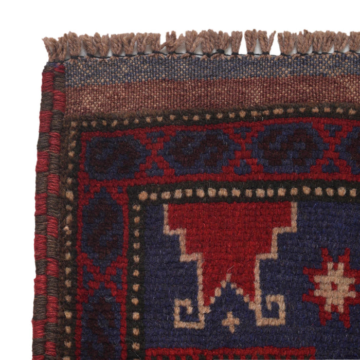 Rug Prayer Mat Afghan Handmade 4.3x2.9 ft